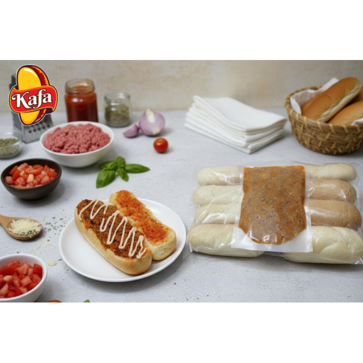 Paket Roti Sloppy Joe Regular plus Ground Beef Isian