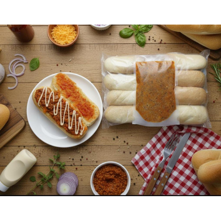 Paket Roti Sloppy Joe Regular plus Ground Beef Isian