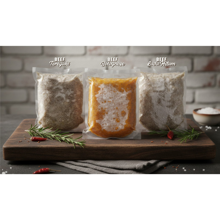 Paket Roti Sloppy Joe Regular plus Ground Beef Isian