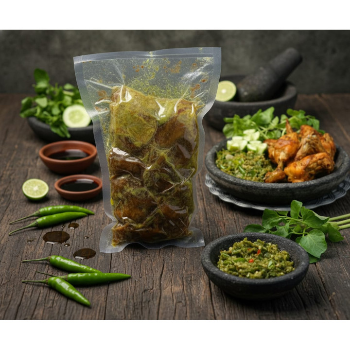 Ayam Ungkep Sambal Cabe Hijau