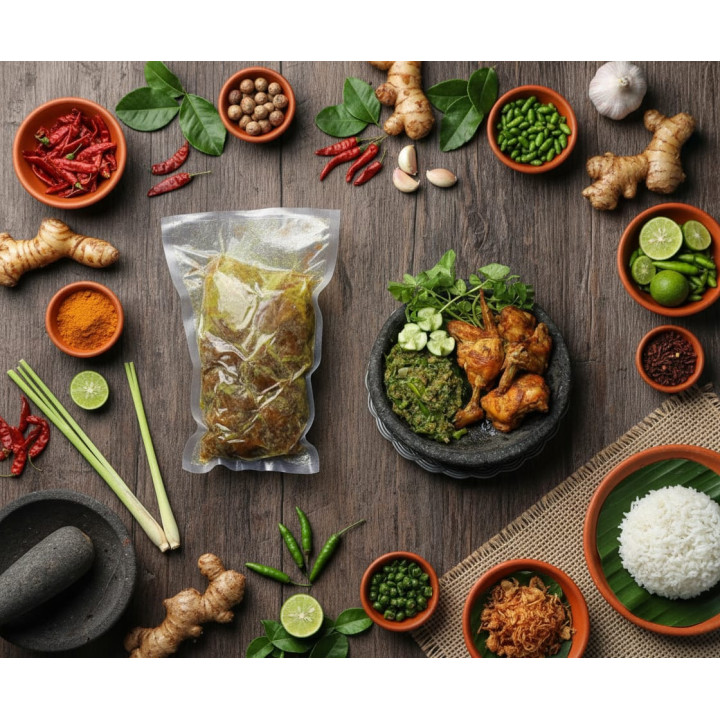 Ayam Ungkep Sambal Cabe Hijau