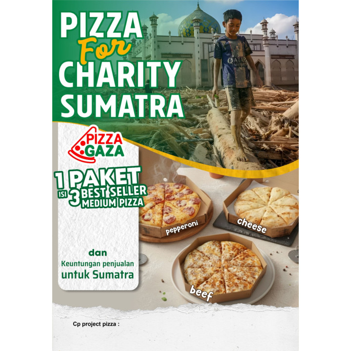 Pizza for Charity Sumatera