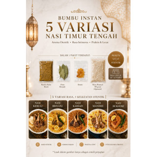 Paket Bumbu dan Beras Basmati