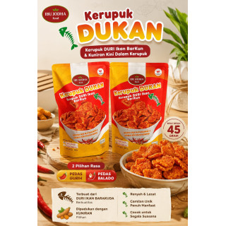 Kerupuk Duri Ikan Pedas Gurih