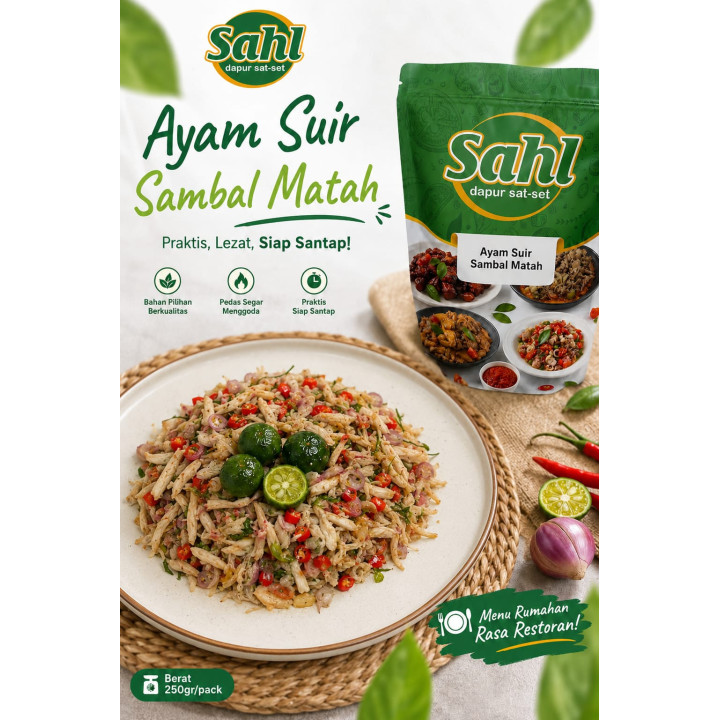 Ayam Suir Sambal Matah 250gr