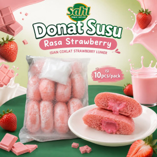 Donat Susu Rasa Strawberry