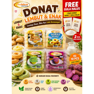 Donut Donat Delies isi 10 Kentang
