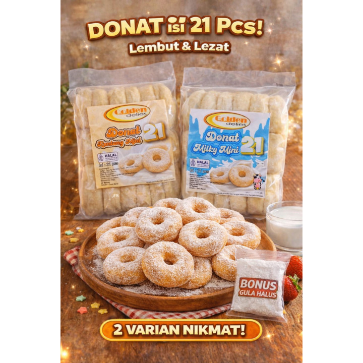 Donat kentang Mini Dellies