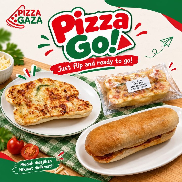 Pizza Go Tuna BBQ (Roti Hotdog)