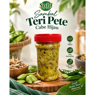 Sambal Teri Pete Cabe Hijau