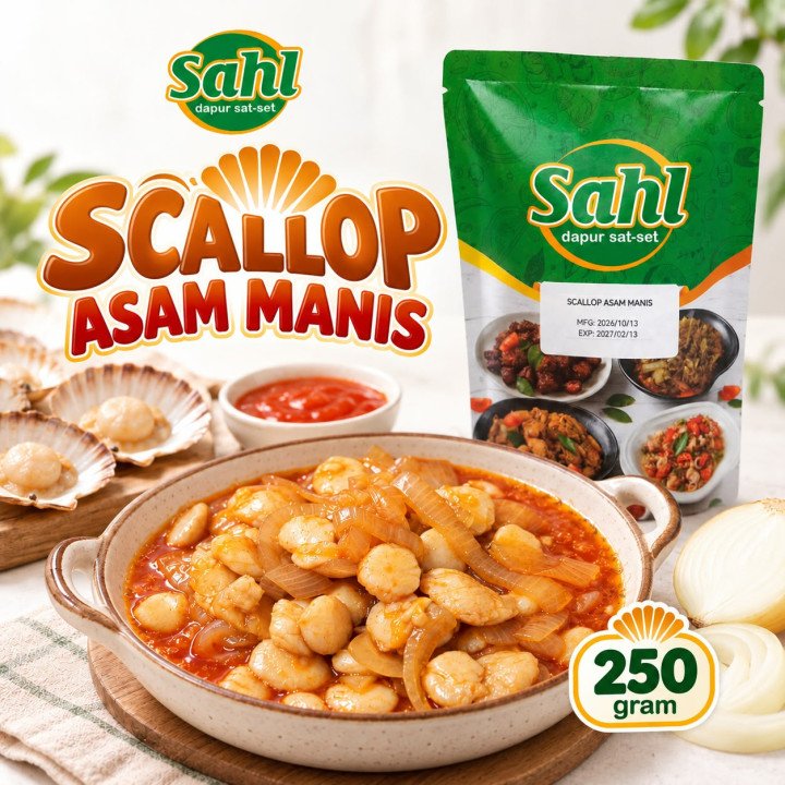 Scallop Asam Manis